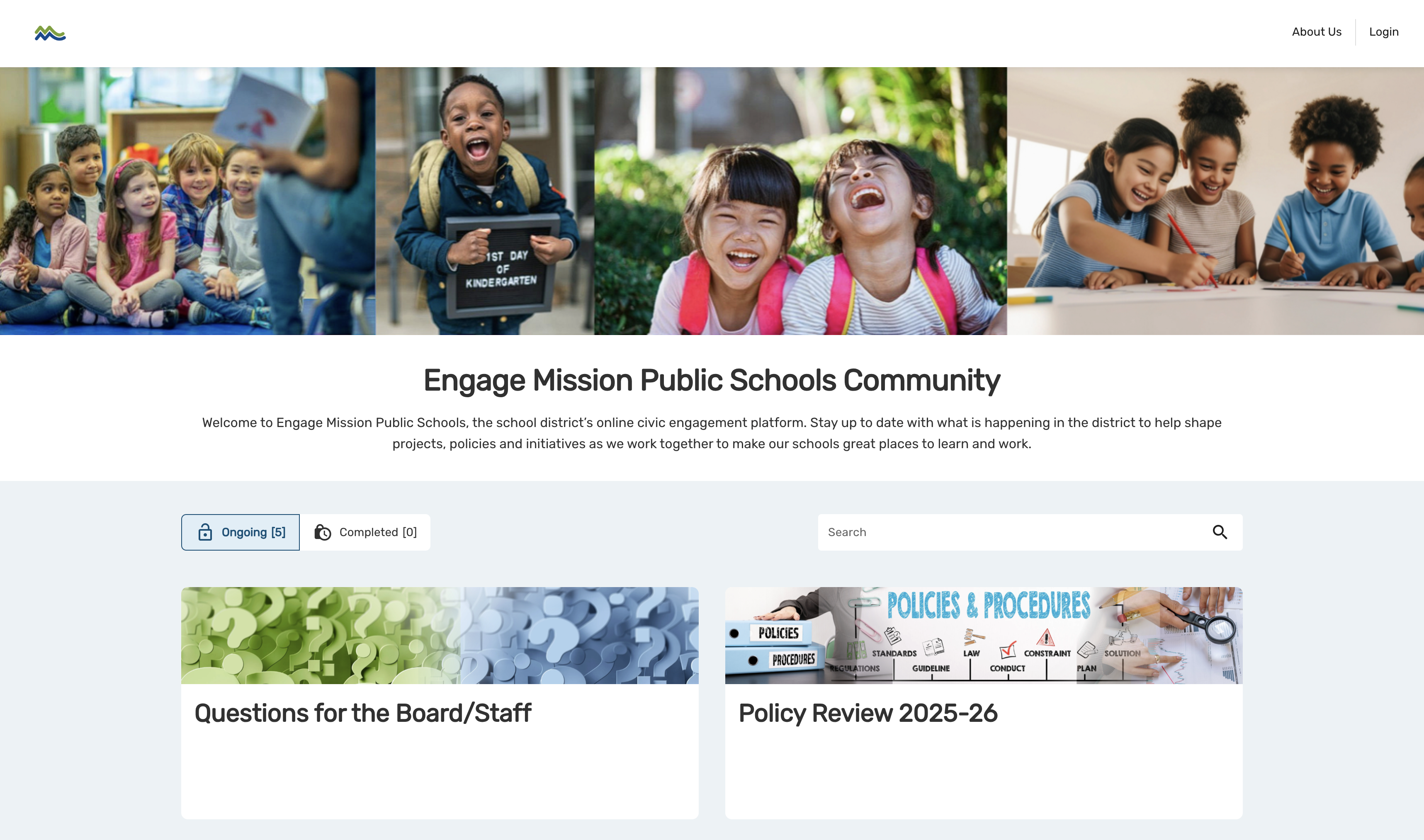 Mission Public School District platform