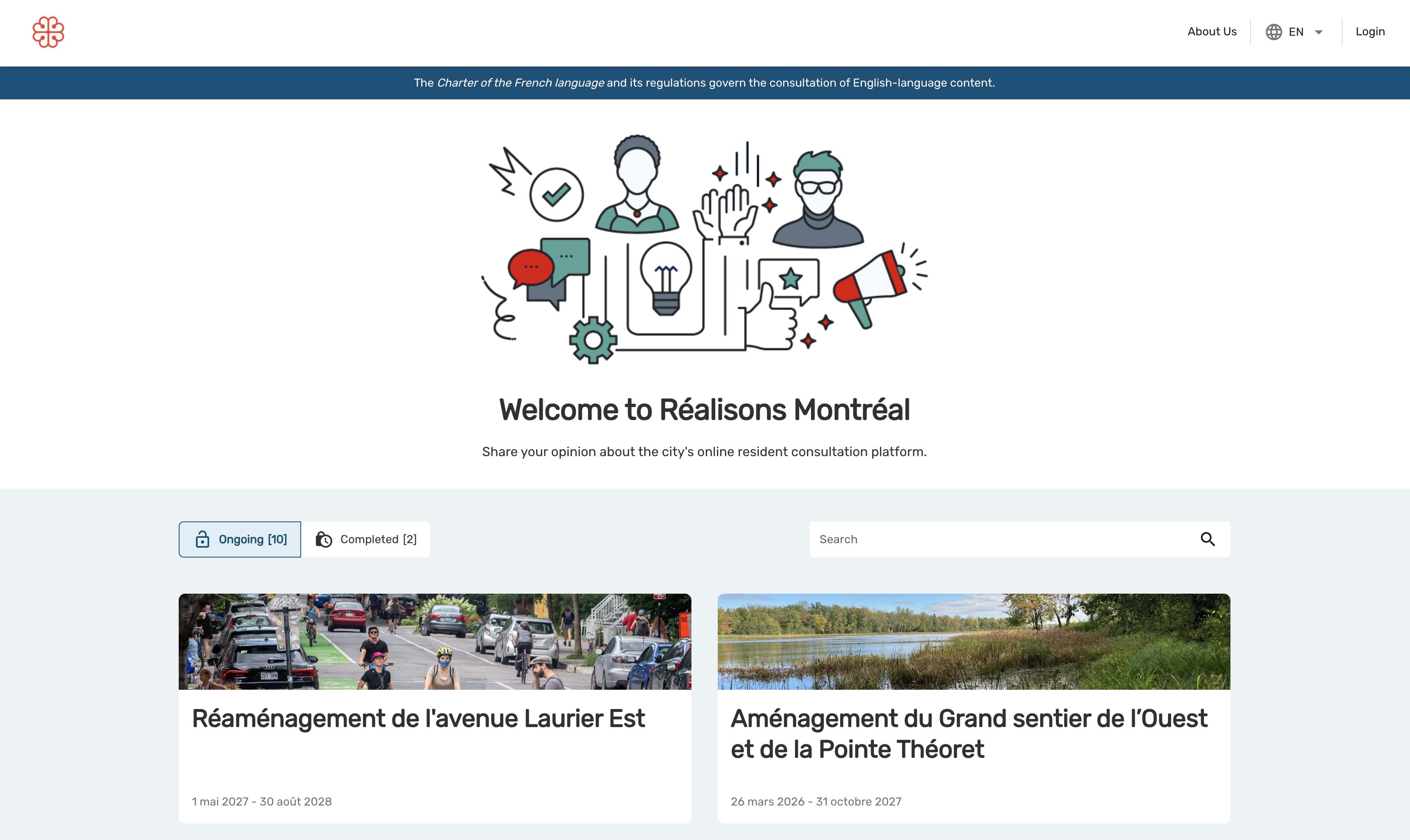 Réalisons Montréal platform